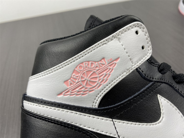 Jordan 1 Mid Arctic Pink Black (GS) 555112-061