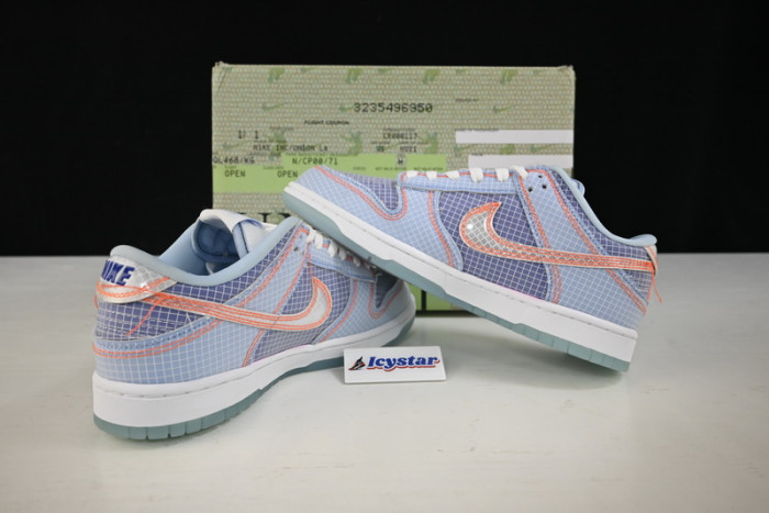 Union X Nike Dunk Low Blue DJ9649-400