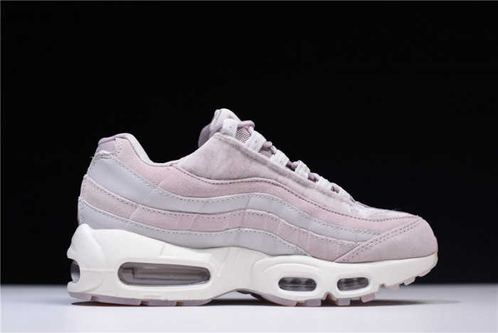 NIKE womens AIR MAX 95 DELUXE “PARTICLE ROSE” Particle Rose AA1103-600
