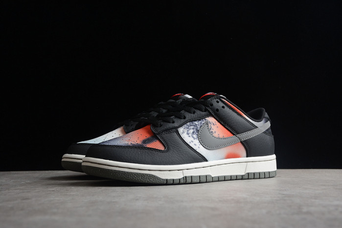 Nike Dunk Low Graffiti Black Red DM0108-001