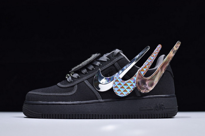 Travis Scott Nike Air Force 1 BLACK AQ4211-001