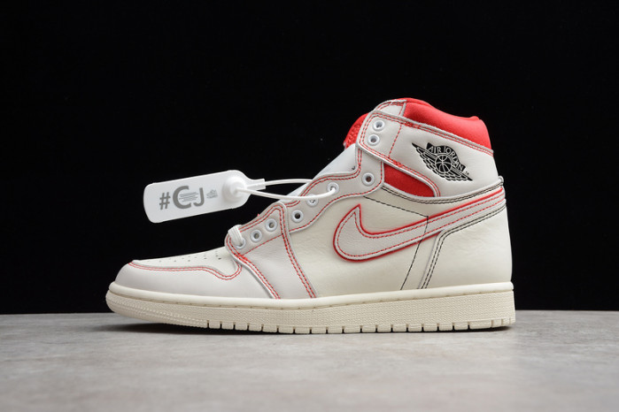 Air Jordan 1 Phantom Sail University Red 555088-160