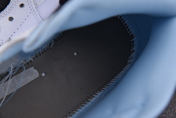 Air Jordan 1 Mid White Blue Black DV1308-104