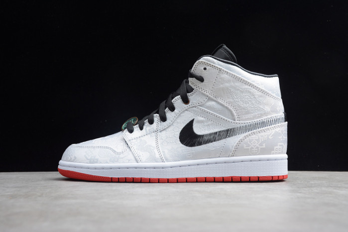 CLOT Air Jordan 1 Mid Fearless CU2804-100