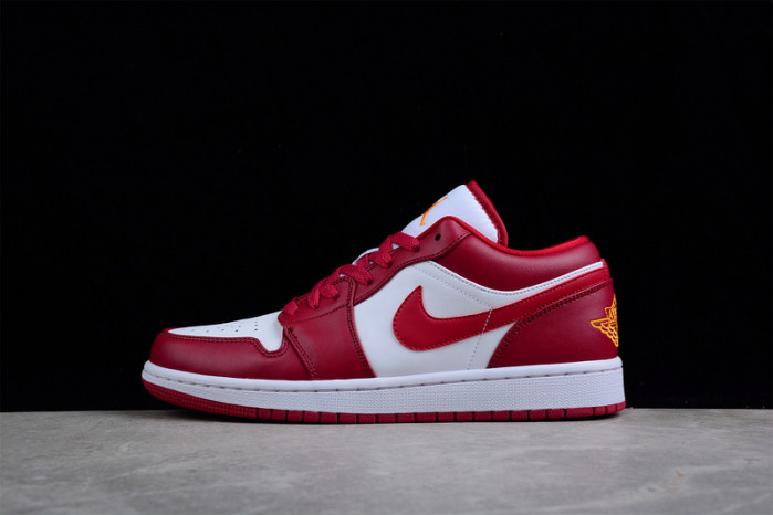 AIR JORDAN 1 LOW GS ''CARDINAL'' 553560-607