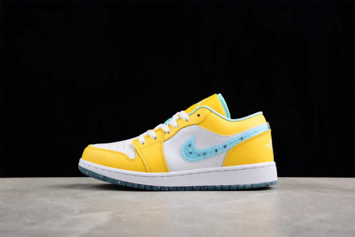AIR JORDAN 1 LOW YELLOW WHITE GRIND DX4375-800
