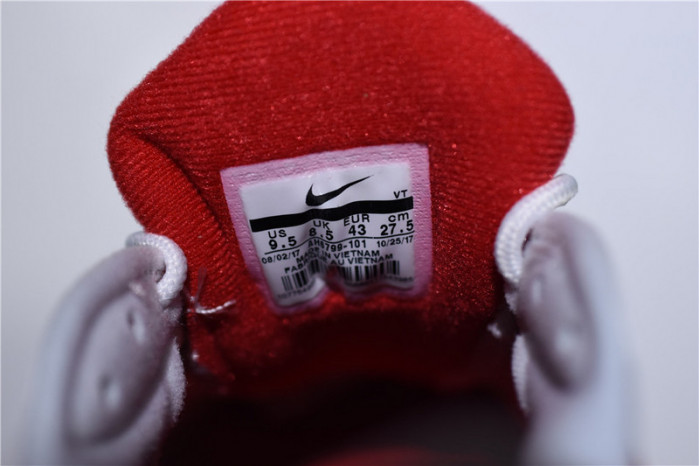 Nike mens Air Max 98 “Gym Red” White/Black-Gym AH6799-101