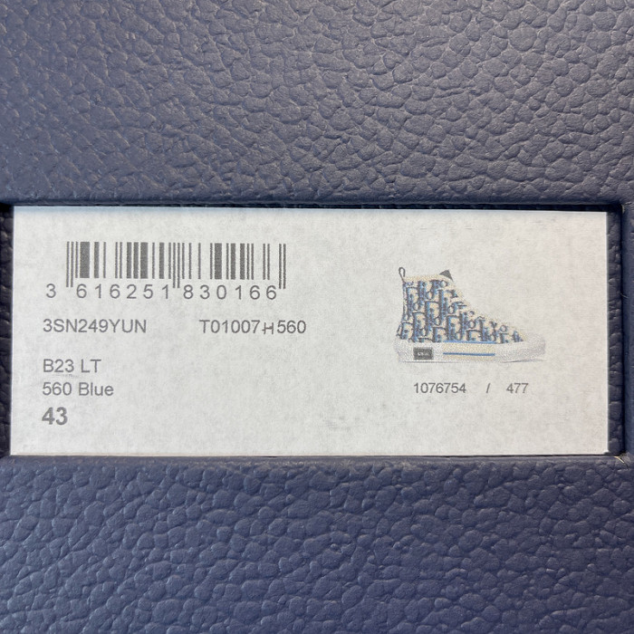 B23 OBLIQUE HIGH low SNEAKERS T00480H093