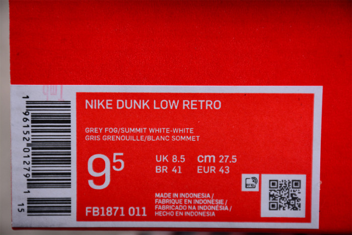 Nike Dunk Low Retro Fleece Worn Blue FB1871-011