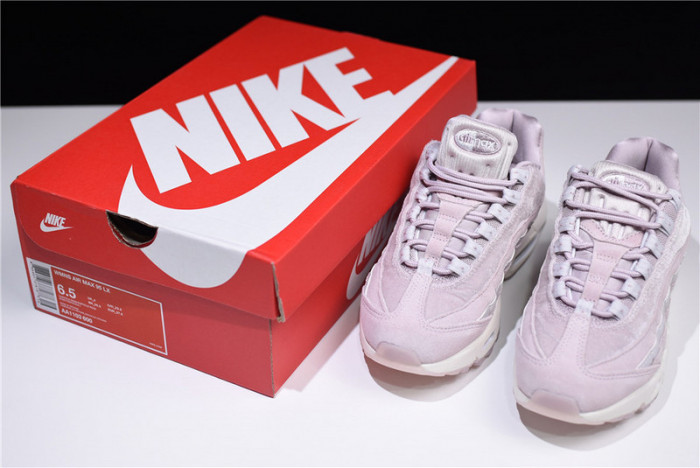 NIKE womens AIR MAX 95 DELUXE “PARTICLE ROSE” Particle Rose AA1103-600