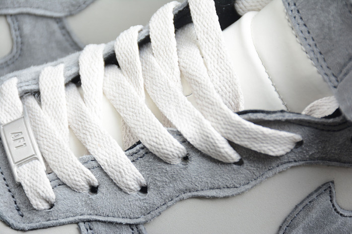 Nike Air Force 1 07 Mid Wolf Grey Dark Grey White Shoes CW2288-668