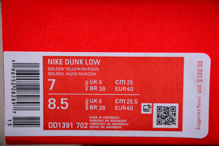 Nike Dunk Low Arizona State DD1391-702