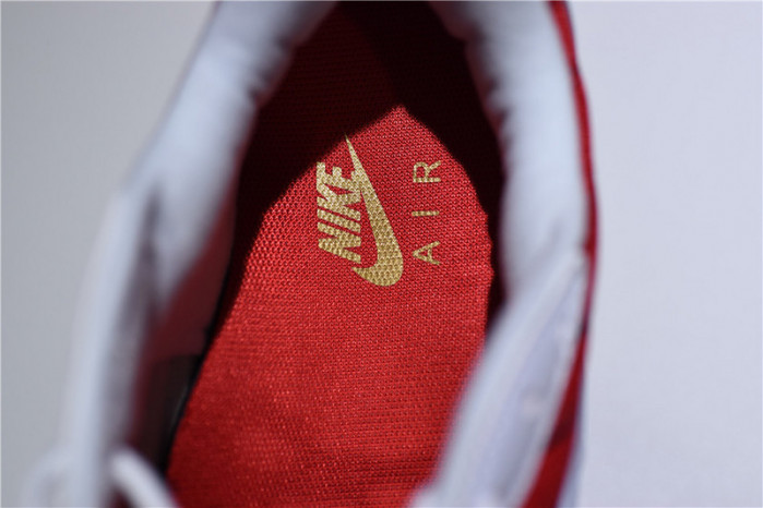 Nike mens Air Max 98 “Gym Red” White/Black-Gym AH6799-101