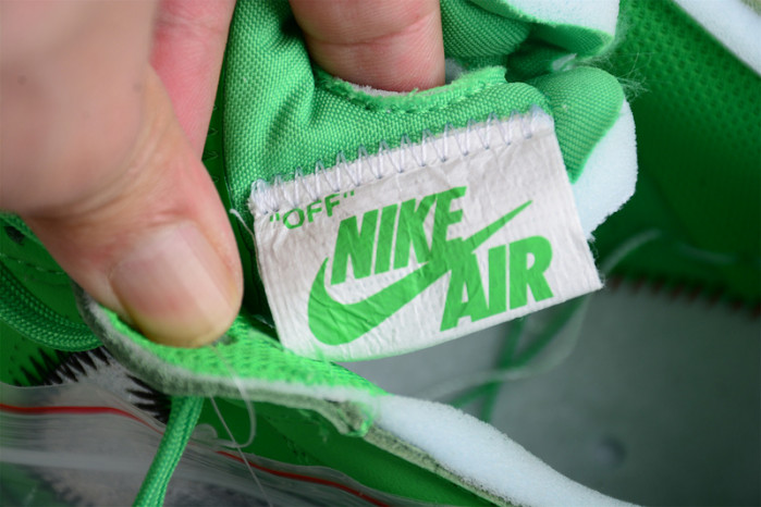 OFW x Nike Air Force 1 Low “Light Green Spark” DX1419-300