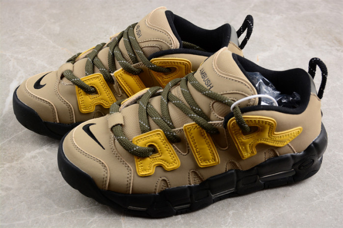 Nike Air More Uptempo Low AMBUSH Vivid Sulfur Limestone FB1299-200