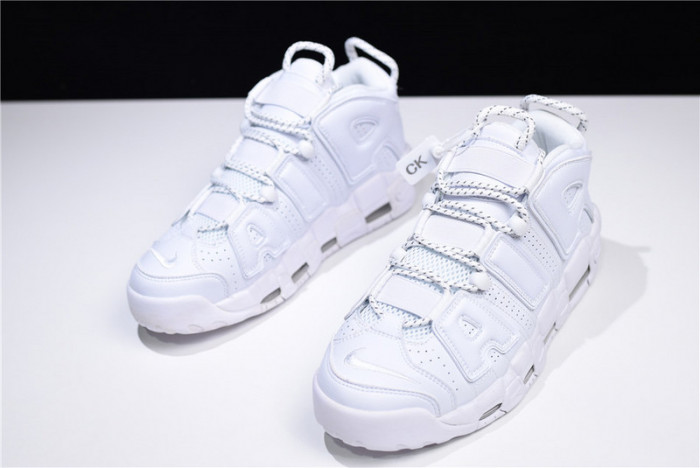 Nike Air More Uptempo “Triple White” 921948-100