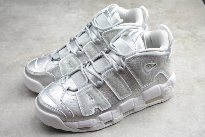 Nike Air More Uptempo Metallic Silver 917593-003