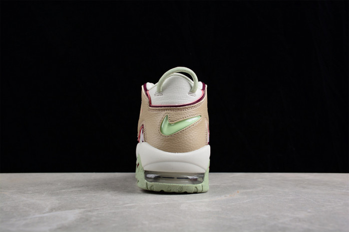 NIKE AIR MORE UPTEMPO SHOES "EARTHY" LIGHT BONE DX8955-001