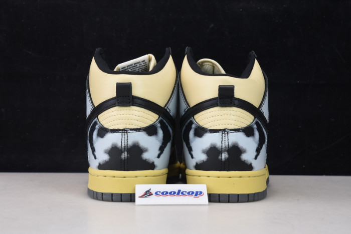 Nike Dunk High 1985 Black Acid Wash DD9404-700