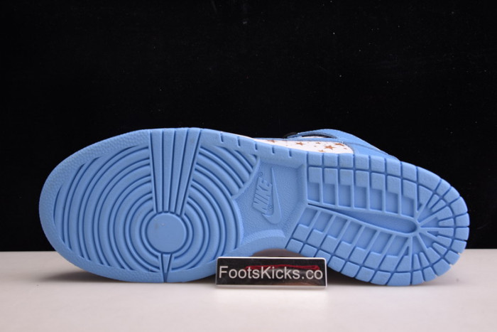 nike dunk high pro sb S*p*e blue stars 307385-141