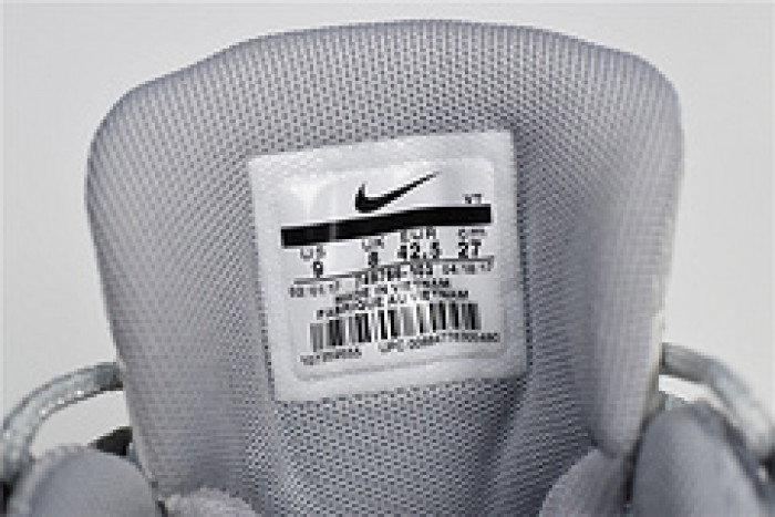 NIKE Air Max 95 Essential Mens White-Grey-Red Running Shoes 749766 103