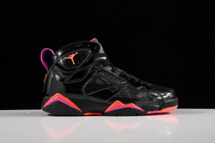 Air Jordan 7 Retro Black Patent Leather 313358-006